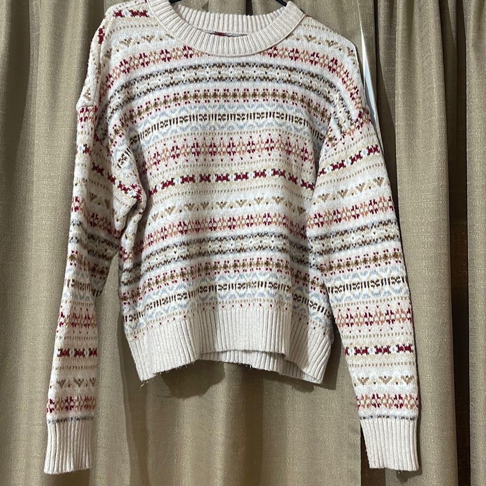 American Eagle multicolor sweater, medium